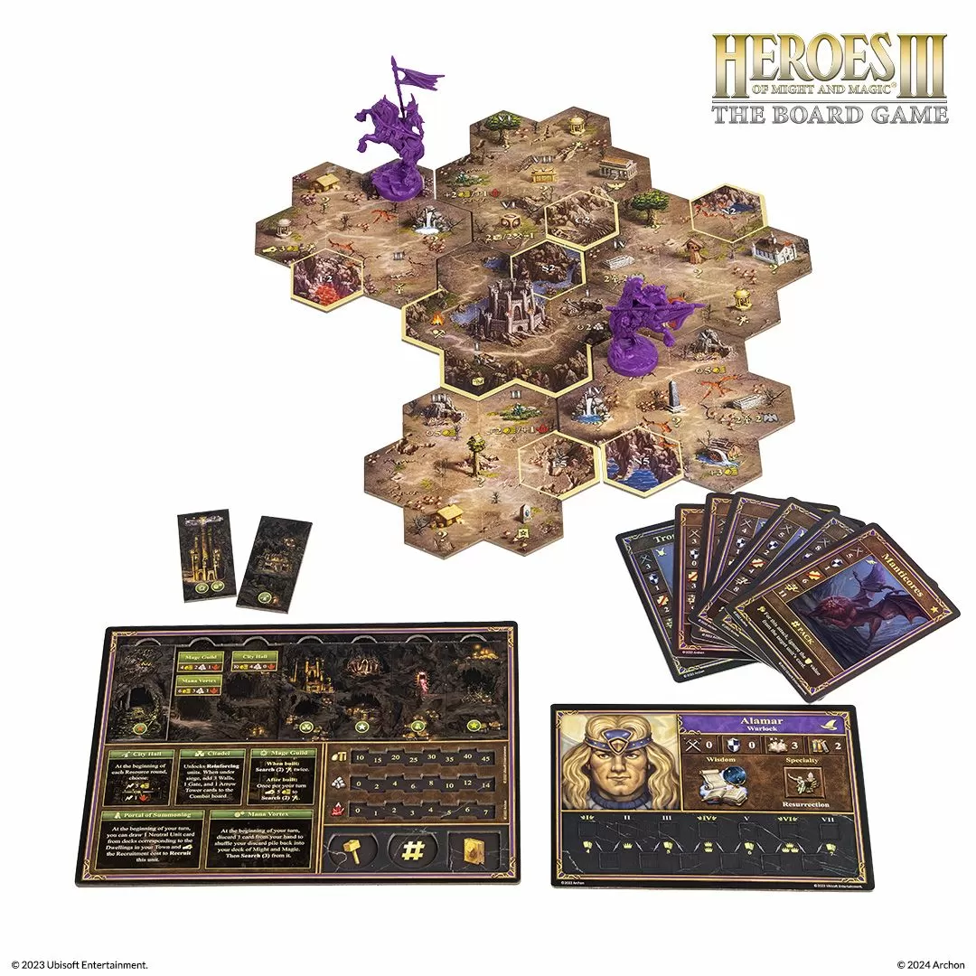Heroes Of Might and Magic III : The Board Game - Core Game